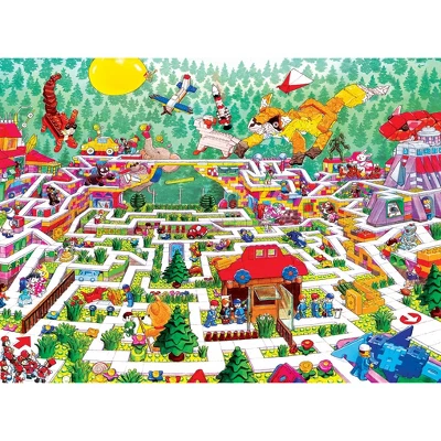 MasterPieces A-Maze-Ing 200 Piece Jigsaw Puzzle - Toy Blocks - 14"x19" 4 MasterPieces A-Maze-Ing 200 Piece Jigsaw Puzzle - Toy Blocks - 14"x19" - Image 2