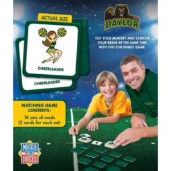MasterPieces Officially Licensed NCAA Baylor Bears Matching Game For Kids And Families -Games and Puzzles Shop GUEST 01744ec8 59ed 475a b856 05d06ec2bf8f