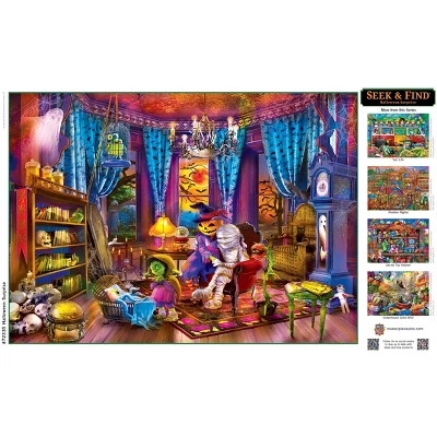 MasterPieces 1000 Piece Jigsaw Puzzle - Halloween Surprise - 19.25"x26.75" 6 MasterPieces 1000 Piece Jigsaw Puzzle - Halloween Surprise - 19.25"x26.75" - Image 4