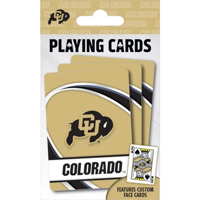 MasterPieces Officially Licensed NCAA Colorado Buffaloes Playing Cards - 54 Card Deck For Adults 3 MasterPieces Officially Licensed NCAA Colorado Buffaloes Playing Cards - 54 Card Deck For Adults