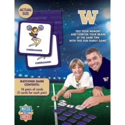 MasterPieces Officially Licensed NCAA Washington Huskies Matching Game For Kids And Families -Games and Puzzles Shop GUEST 073a8628 46a7 4c3c 8a8e f7acc87badf3