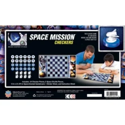 MasterPieces Officially Licensed NASA Checkers Board Game For Families And Kids Ages 6 And Up -Games and Puzzles Shop GUEST 073da4fc 34b6 4f42 b995 17f40cec9a05