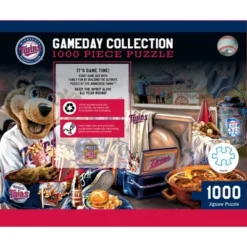 MasterPieces 1000 Piece Jigsaw Puzzle - MLB Minnesota Twins Gameday -Games and Puzzles Shop GUEST 07baad58 5d7f 4d70 bff3 14f5cb9c0d56