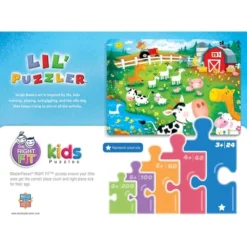 MasterPieces 24 Piece Kids Jigsaw Puzzle - Old MacDonald's Farm - 19"x14" -Games and Puzzles Shop GUEST 07cc9e9b 4f65 4e79 953f 0efdc60e6c4b