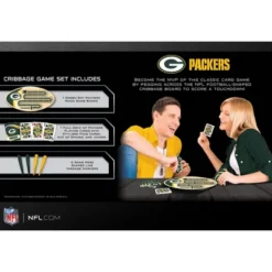 MasterPieces Officially Licensed NFL Green Bay Packers Wooden Cribbage Game For Adults -Games and Puzzles Shop GUEST 0861aaad dd64 4d27 95aa 33f6bdf7838a