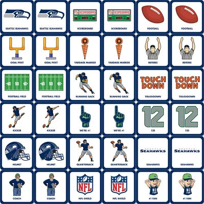 MasterPieces Officially Licensed NFL Seattle Seahawks Matching Game For Kids And Families 4 MasterPieces Officially Licensed NFL Seattle Seahawks Matching Game For Kids And Families - Image 2