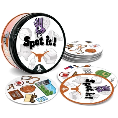 MasterPieces Officially Licensed NCAA Texas Longhorns Spot It Game For Kids And Adults 4 MasterPieces Officially Licensed NCAA Texas Longhorns Spot It Game For Kids And Adults - Image 2