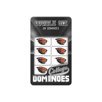 MasterPieces Officially Licensed NCAA Oregon State Beavers 28 Piece Dominoes Game For Adults 3 MasterPieces Officially Licensed NCAA Oregon State Beavers 28 Piece Dominoes Game For Adults