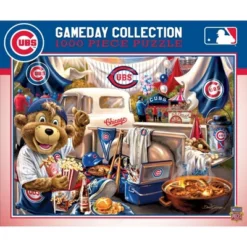 MasterPieces 1000 Piece Jigsaw Puzzle - MLB Chicago Cubs Gameday