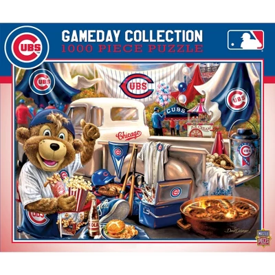 MasterPieces 1000 Piece Jigsaw Puzzle - MLB Chicago Cubs Gameday 3 MasterPieces 1000 Piece Jigsaw Puzzle - MLB Chicago Cubs Gameday