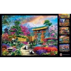 MasterPieces 1000 Piece Jigsaw Puzzle - Mount Fuji Shimmer - 19.25"x26.75" -Games and Puzzles Shop GUEST 0b6f3b85 f22e 414c be8d 51cf55a0cbc2