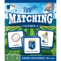MasterPieces Officially Licensed MLB Kansas City Royals Matching Game For Kids And Families