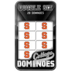 MasterPieces Officially Licensed NCAA Syracuse Orange 28 Piece Dominoes Game For Adults