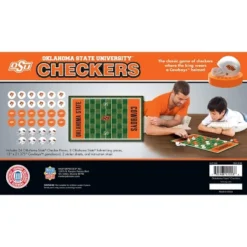 MasterPieces Officially Licensed NCAA Oklahoma State Cowboys Checkers Board Game For Families And Kids Ages 6 And Up -Games and Puzzles Shop GUEST 0e355f6b 3762 403a 90d4 3c25c76c4d5c