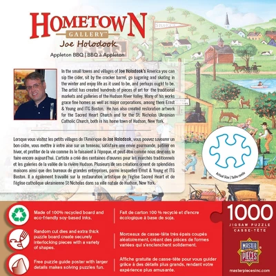 MasterPieces 1000 Piece Jigsaw Puzzle - Appleton BBQ - 19.25"x26.75" 5 MasterPieces 1000 Piece Jigsaw Puzzle - Appleton BBQ - 19.25"x26.75" - Image 3