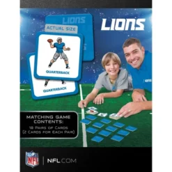 MasterPieces Officially Licensed NFL Detroit Lions Matching Game For Kids And Families 8 MasterPieces Officially Licensed NFL Detroit Lions Matching Game For Kids And Families -Games and Puzzles Shop GUEST 0f059902 ec59 4fbe a209 b56555374d83