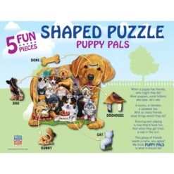MasterPieces 100 Piece Shaped Jigsaw Puzzle - Pets Pals - 14"x19" 9 MasterPieces 100 Piece Shaped Jigsaw Puzzle - Pets Pals - 14"x19" -Games and Puzzles Shop GUEST 0f7a97e3 01be 4e19 a30c 9488b181dd23
