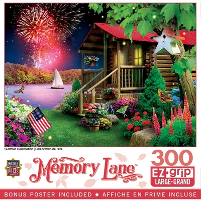 MasterPieces 300 Piece EZ Grip Jigsaw Puzzle - Summer Celebration - 18"x24" 3 MasterPieces 300 Piece EZ Grip Jigsaw Puzzle - Summer Celebration - 18"x24"