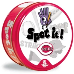 MasterPieces Officially Licensed MLB Cincinnati Reds Spot It Game For Kids And Adults