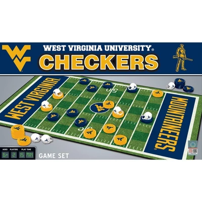 MasterPieces Officially Licensed NCAA West Virginia Mountaineers Checkers Board Game For Families And Kids Ages 6 And Up 3 MasterPieces Officially Licensed NCAA West Virginia Mountaineers Checkers Board Game For Families And Kids Ages 6 And Up