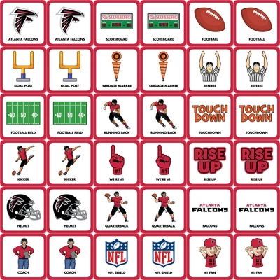 MasterPieces Officially Licensed NFL Atlanta Falcons Matching Game For Kids And Families 4 MasterPieces Officially Licensed NFL Atlanta Falcons Matching Game For Kids And Families - Image 2