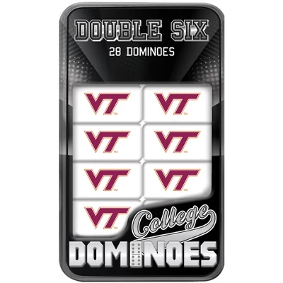 MasterPieces Officially Licensed NCAA Virginia Tech Hokies 28 Piece Dominoes Game For Adults 3 MasterPieces Officially Licensed NCAA Virginia Tech Hokies 28 Piece Dominoes Game For Adults