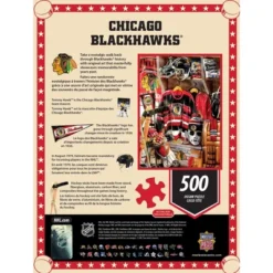 MasterPieces 500 Piece Puzzle - Chicago Blackhawks Locker Room - 15"x21" 9 MasterPieces 500 Piece Puzzle - Chicago Blackhawks Locker Room - 15"x21" -Games and Puzzles Shop GUEST 11e38567 041e 4b73 a87b 37f0c1870af2