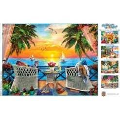 MasterPieces 550 Piece Jigsaw Puzzle For Adults - On The Balcony - 18"x24" 11 MasterPieces 550 Piece Jigsaw Puzzle For Adults - On The Balcony - 18"x24" -Games and Puzzles Shop GUEST 128299b6 4794 4826 9c2c 72a593510725