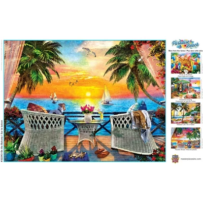 MasterPieces 550 Piece Jigsaw Puzzle For Adults - On The Balcony - 18"x24" 6 MasterPieces 550 Piece Jigsaw Puzzle For Adults - On The Balcony - 18"x24" - Image 4