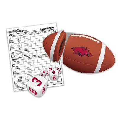 MasterPieces Officially Licsenced NCAA Arkansas Razorbacks Shake N' Score Dice Game For Age 6 And Up 4 MasterPieces Officially Licsenced NCAA Arkansas Razorbacks Shake N' Score Dice Game For Age 6 And Up - Image 2