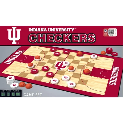 MasterPieces Officially Licensed NCAA Indiana Hoosiers Checkers Board Game For Families And Kids Ages 6 And Up 3 MasterPieces Officially Licensed NCAA Indiana Hoosiers Checkers Board Game For Families And Kids Ages 6 And Up