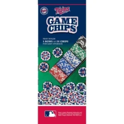 MasterPieces Casino Style 100 Piece Poker Chip Set - MLB Minnesota Twins 11 MasterPieces Casino Style 100 Piece Poker Chip Set - MLB Minnesota Twins -Games and Puzzles Shop GUEST 16fb6f0b 3720 45f9 9b7d 169931ef3e24