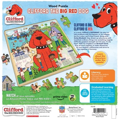 MasterPieces 48 Piece Jigsaw Puzzle For Kids - Clifford - 12"x12" 4 MasterPieces 48 Piece Jigsaw Puzzle For Kids - Clifford - 12"x12" - Image 2