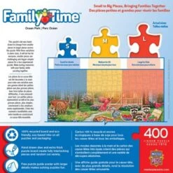 MasterPieces Inc Ocean Park 400 Piece Large EZ Grip Jigsaw Puzzle