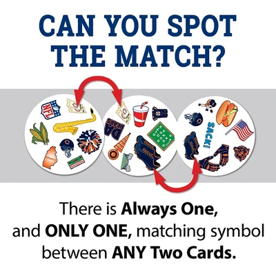 MasterPieces Officially Licensed NFL Chicago Bears Spot It Game For Kids And Adults 5 MasterPieces Officially Licensed NFL Chicago Bears Spot It Game For Kids And Adults - Image 3