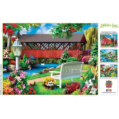 MasterPieces 300 Piece EZ Grip Jigsaw Puzzle - Country Park - 18"x24" 6 MasterPieces 300 Piece EZ Grip Jigsaw Puzzle - Country Park - 18"x24" - Image 4