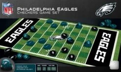 MasterPieces Officially Licensed NFL Philadelphia Eagles Checkers Board Game For Families And Kids Ages 6 And Up