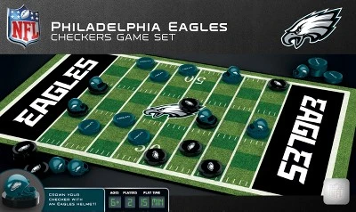 MasterPieces Officially Licensed NFL Philadelphia Eagles Checkers Board Game For Families And Kids Ages 6 And Up 3 MasterPieces Officially Licensed NFL Philadelphia Eagles Checkers Board Game For Families And Kids Ages 6 And Up