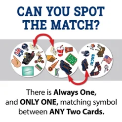 MasterPieces Officially Licensed NFL Denver Broncos Spot It Game For Kids And Adults -Games and Puzzles Shop GUEST 1ac02620 fc36 44a2 8371 5e329a59aa64