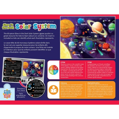 MasterPieces Inc Educational Solar System 60 Piece Glow In The Dark Jigsaw Puzzle 4 MasterPieces Inc Educational Solar System 60 Piece Glow In The Dark Jigsaw Puzzle - Image 2