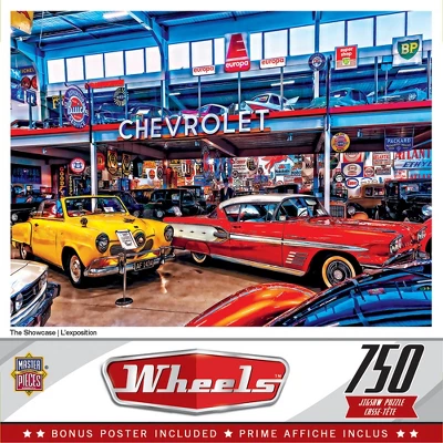 MasterPieces 750 Piece Jigsaw Puzzle For Adults - The Showcase - 18"x24" 3 MasterPieces 750 Piece Jigsaw Puzzle For Adults - The Showcase - 18"x24"