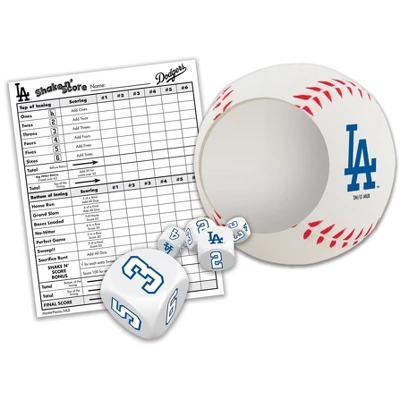 MasterPieces Officially Licsenced MLB Los Angeles Dodgers Shake N' Score Dice Game For Age 6 And Up 4 MasterPieces Officially Licsenced MLB Los Angeles Dodgers Shake N' Score Dice Game For Age 6 And Up - Image 2