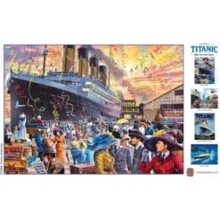MasterPieces 1000 Piece Jigsaw Puzzle - Titanic Underway - 19.25"x26.75" 11 MasterPieces 1000 Piece Jigsaw Puzzle - Titanic Underway - 19.25"x26.75" -Games and Puzzles Shop GUEST 1ca09d24 4a19 42a2 be04 aaf02c9ba4e5
