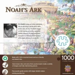 MasterPieces 1000 Piece Jigsaw Puzzle - Noah's Ark - 19.25"x26.75" 11 MasterPieces 1000 Piece Jigsaw Puzzle - Noah's Ark - 19.25"x26.75" -Games and Puzzles Shop GUEST 1e60426e 7272 472f a986 74cc59888e05