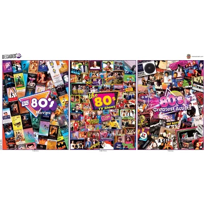 MasterPieces Puzzle Bundle - The 80's 3-Pack 500 Piece Jigsaw Puzzles 9 MasterPieces Puzzle Bundle - The 80's 3-Pack 500 Piece Jigsaw Puzzles - Image 7
