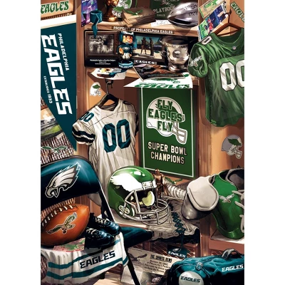 MasterPieces 500 Piece Puzzle - Philadelphia Eagles Locker Room - 15"x21" 4 MasterPieces 500 Piece Puzzle - Philadelphia Eagles Locker Room - 15"x21" - Image 2