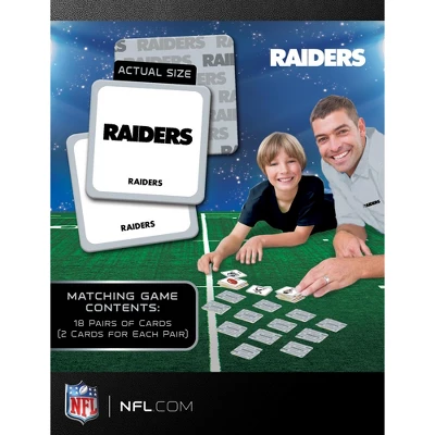 MasterPieces Officially Licensed NFL Las Vegas Raiders Matching Game For Kids And Families 5 MasterPieces Officially Licensed NFL Las Vegas Raiders Matching Game For Kids And Families - Image 3