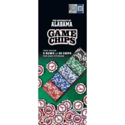 MasterPieces Casino 100 Piece Poker Chip Set - NCAA Alabama Crimson Tide -Games and Puzzles Shop GUEST 23aa0dc8 9177 48d9 b63f 645f8d833bcc