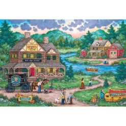 MasterPieces Inc Signature Series Adirondack Anglers 2000 Piece Jigsaw Puzzle