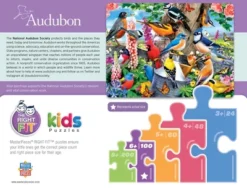 MasterPieces 100 Piece Jigsaw Puzzle For Kids - Audubon Spring Gathering -Games and Puzzles Shop GUEST 25a3608b 4389 4951 97ca 2f006f4e8811